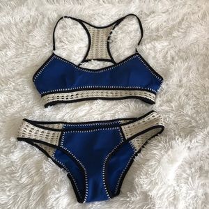 PINK VS Royal Blue Bikini